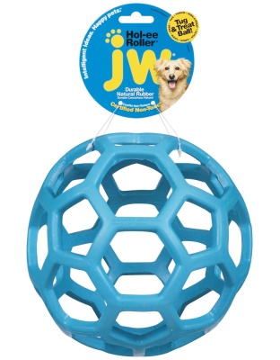 JW Pet Hol-ee Roller Dog Toy Assorted 1ea/Jumbo