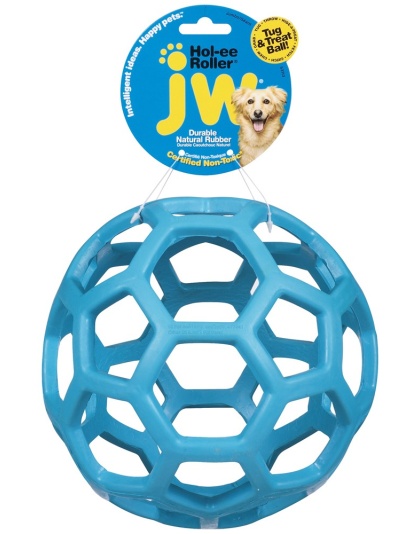 JW Pet Hol-ee Roller Dog Toy Assorted 1ea/Jumbo