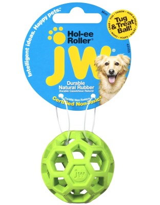 JW Pet Hol-ee Roller Dog Toy Assorted 1ea/Mini