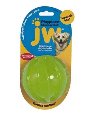 JW Pet PlayPlace Dog Toy Squeaky Ball Assorted 1ea/SM