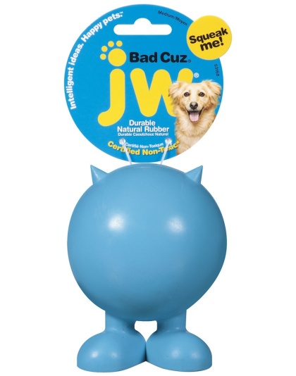 JW Pet Bad Cuz Dog Toy Assorted 1ea/MD