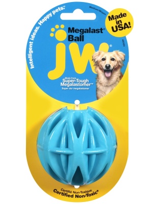 JW Pet MegaLast Dog Toy Ball Assorted 1ea/MD