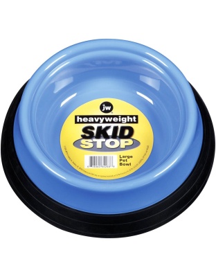 JW Pet Skid Stop Heavyweight Dog Bowl Assorted 1ea/LG