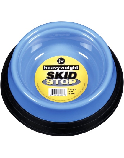 JW Pet Skid Stop Heavyweight Dog Bowl Assorted 1ea/LG