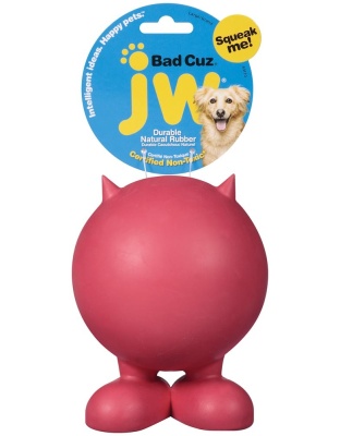 JW Pet Bad Cuz Dog Toy Assorted 1ea/LG