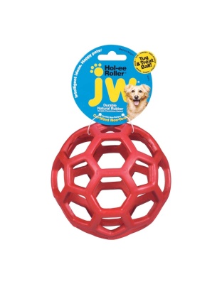 JW Pet Hol-ee Roller Dog Toy Assorted 1ea/MD