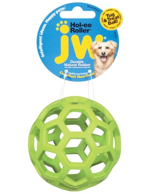 JW Pet Hol-ee Roller Dog Toy Assorted 1ea/SM