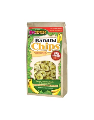 K9 Granola Factory Banana Chips Dog Treats 1ea/12 oz