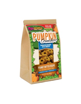 K9 Granola Factory Pumpkin Crunchers Dog Biscuits Peanut Butter & Banana 1ea/14 oz