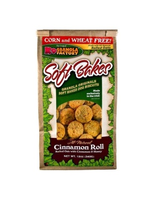 K9 Granola Factory Soft Bakes Dog Biscuits Cinnamon Roll 1ea/12 oz