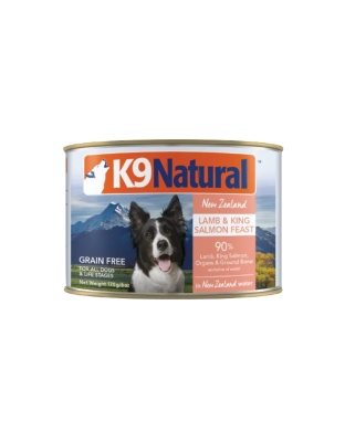 K9 Natural Canned Lamb & Salmon Feast 6oz. (Case of 12)