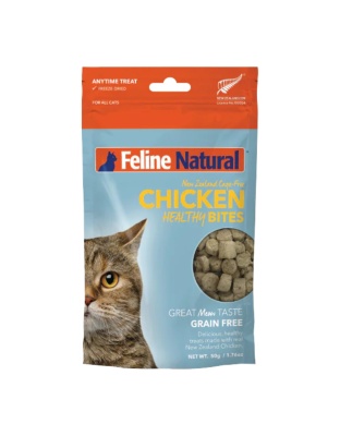 Feline Natural Cat Freeze-Dried Healthy Bites Chicken 1.76oz.