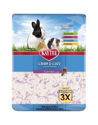 Kaytee Clean & Cozy Lavender Bedding 1ea/49.2 l