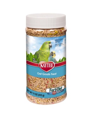 Kaytee Oat Groats Treat Jar-- All Pet Birds 1ea/11 oz