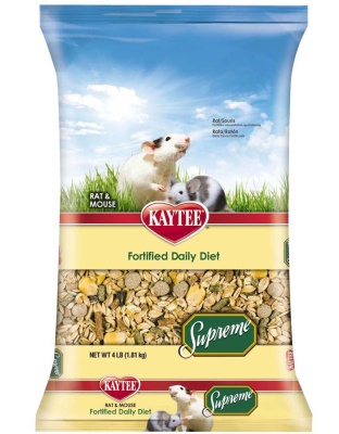 Kaytee Supreme Mouse and Rat Food 1ea/4 lb