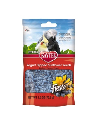 Kaytee Blueberry Flavor Yo Dipped Sunflower Seeds for All Pet Birds 1ea/2.5 oz