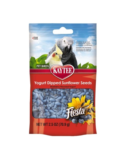 Kaytee Blueberry Flavor Yo Dipped Sunflower Seeds for All Pet Birds 1ea/2.5 oz