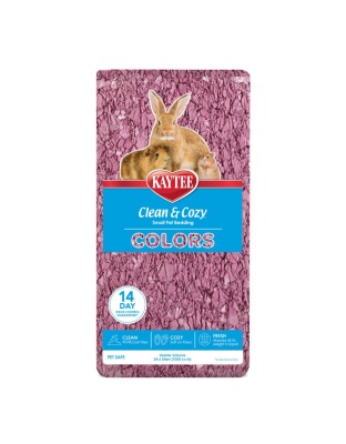 Kaytee Clean & Cozy Colors Bedding Plum, 1ea/24.6 l