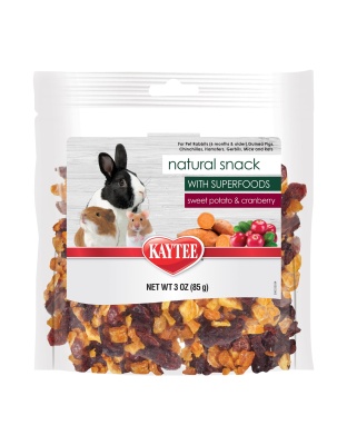 Kaytee Natural Snack with Superfoods Sweet Potato & Cranberry 1ea/3 oz