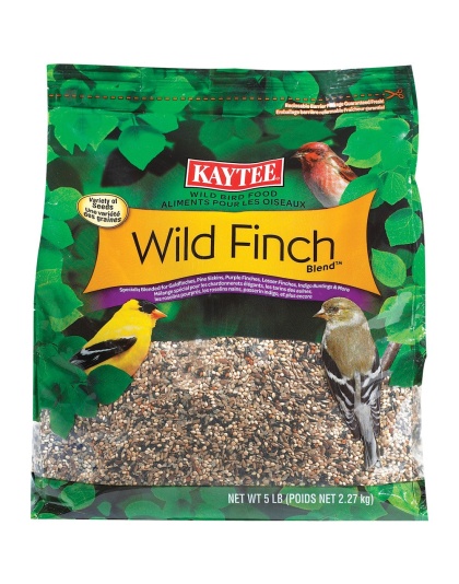 Kaytee Wild Finch Blend Wild Bird Food Stand Up Bag 1ea/5 lb