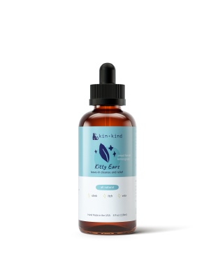 Kin+Kid Natural Kitty Ear Cleaner 4oz.