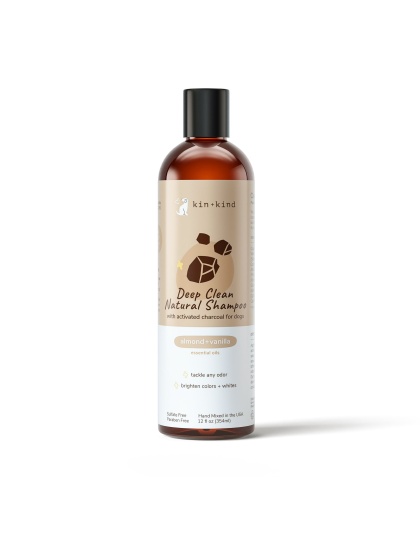 Kin+Kid Shampoo Deep Clean 12oz. Almond Vanilla