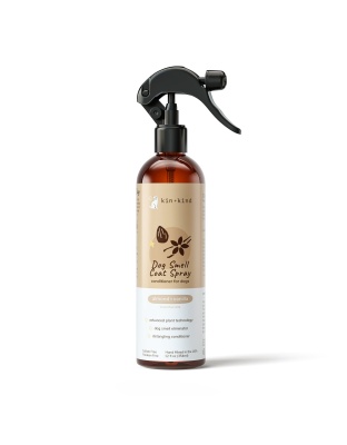 Kin+Kid Dog Smell Natural Coat Spray Almond Vanilla 12oz.