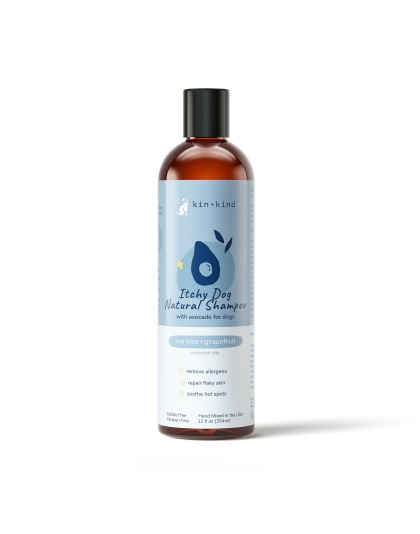 Kin+Kid Shampoo Itchy Dog 12oz.  Teatree/Grapefruit