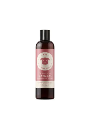 Kin+Kid Coat Oatmeal Calm Rose 12oz. Kin Organics Shampoo
