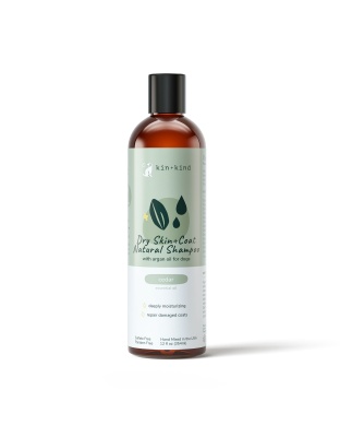 Kin+Kid Shampoo Dry Skin/Coat 12oz. Cedar