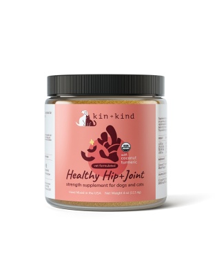 Kin+Kid Supplement Hip & Joint 4oz. (Small) Tumeric Joint Supplementport