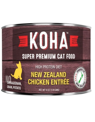 Koha Cat Limited Ingredient Pt Grain Free Chicken 3oz.(Case of 24)