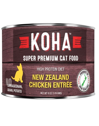 Koha Cat Limited Ingredient Pt Grain Free Chicken 3oz.(Case of 24)