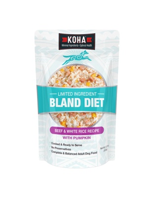 Koha Dog Bland Diet Beef Rice 12.5oz. (Case of 6)