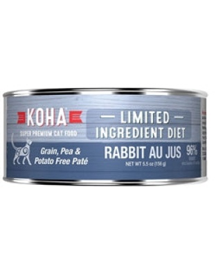 Koha Cat Limited Ingredient Pat Grain Free Rabbit 3oz.(Case of 24)