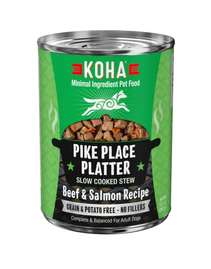 Koha Dog Grain Free Pike Place Stew 12.7oz. (Case of 12)