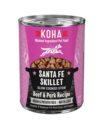 Koha Dog Grain Free Santa Fe Stew 12.7oz. (Case of 12)