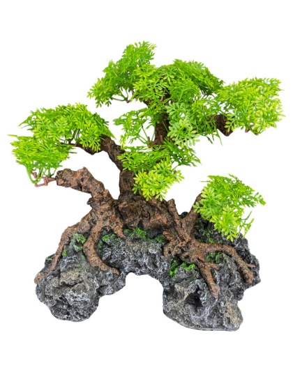 Komodo Bonsai Tree w/ Hide 1ea/18 in