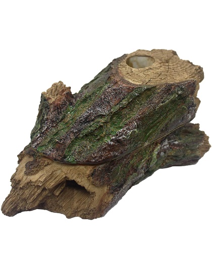 Komodo Forest Den Reptile Hideout Brown, Green 1ea/One Size
