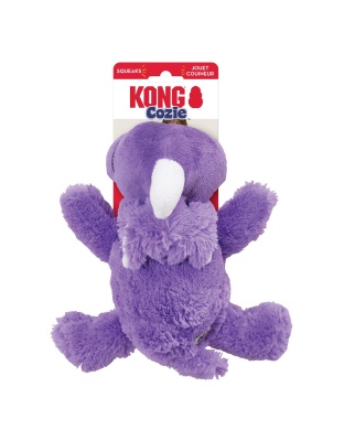 KONG Cozie Rosie Rhino Plush Dog Toy Purple 1ea/MD