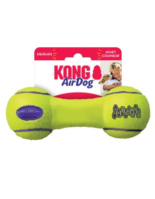 KONG Air Dog Squeaker Dumbbell Dog Toy 1ea/MD