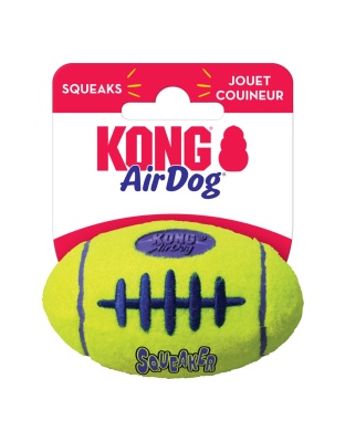 KONG Air Dog Squeaker Football Dog Toy 1ea/SM