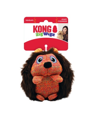 KONG Zigwigz Hedgehog Dog Toy 1ea/MD