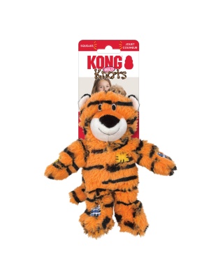 KONG Wild Knots Dog Toy Tiger 1ea/SM/MD