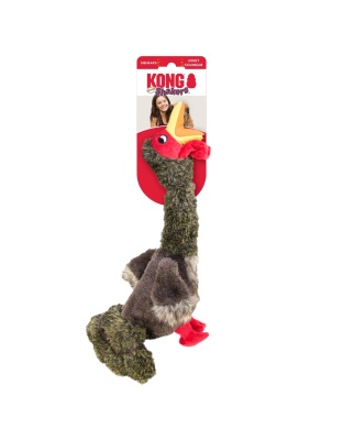 KONG Shakers Honkers Turkey Dog Toy Multi-Color 1ea/SM