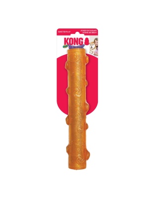 KONG Squeezz Crackle Stick Dog Toy Assorted 1ea/LG