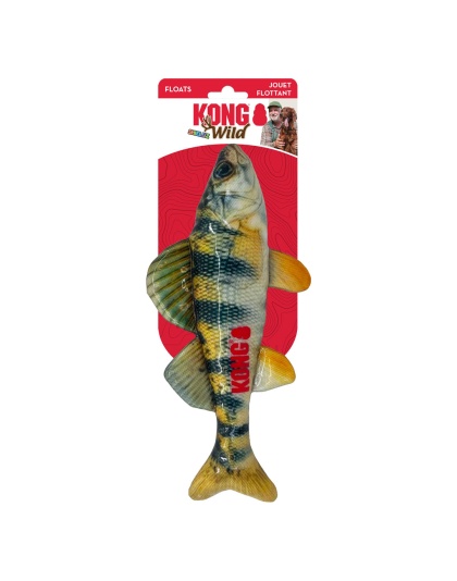 KONG Wild Shieldz Dog Training Fish Dummy Perch 1ea/MD