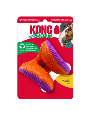 KONG Rerun Whoosh Ball Dog Toy Assorted 1ea/SM/MD