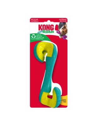 KONG Rerun Whoosh Bone Dog Toy Assorted 1ea/MD/LG