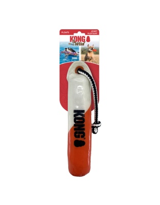 KONG Wild Shieldz Dog Training Dummy Orange & White 1ea/SM/MD
